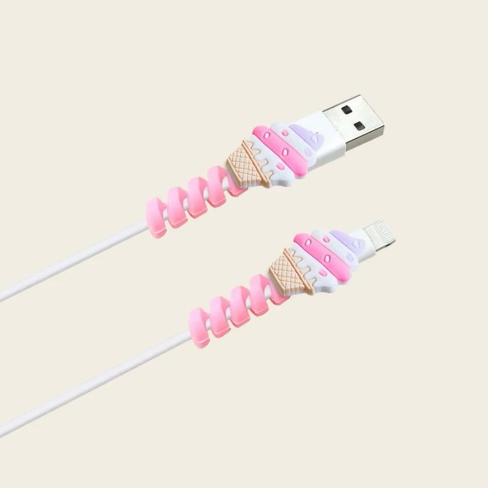 Ice cream Design Cable Bite Protector